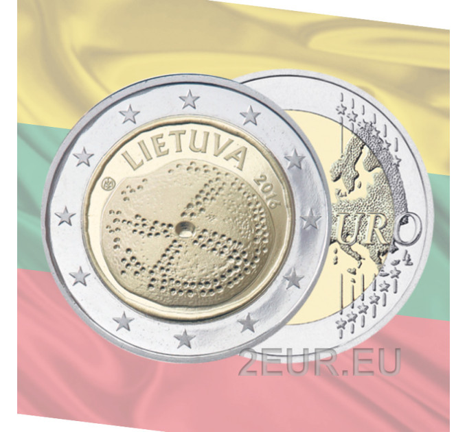 Leedu 2 eurot UNC 2016 - Balti kultuur