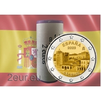 SPAIN 2 EURO 2023 - UNESCO World Heritage Site - Old Town of Cáceres roll