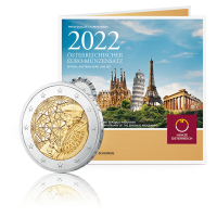 AUSTRIA 2022 - EURO COIN SET - Erasmus