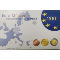 GERMANY 2002 - EURO COIN SET - PROOF - A 