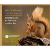 IRELAND 2023 - EURO COIN SET BU - Bio-Diversity - The Red Squirrel