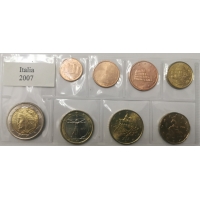 ITALY 2007 - EURO COIN SET