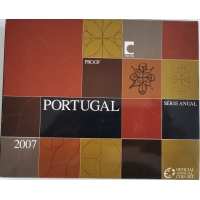 PORTUGAL 2007 - EURO COIN SET (PROOF)