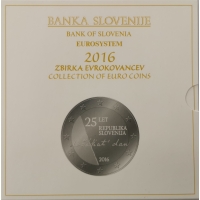 SLOVENIA 2016 - EURO COIN SET(BU)