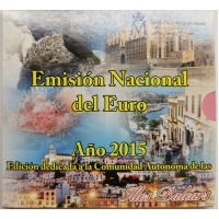 SPAIN 2015 - EURO COIN SET BU - Balearic Islands