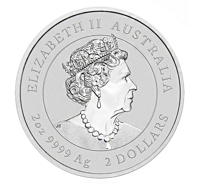 Austraalia 2 OZ BU 2022 – Tiigri aasta