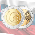 Sloveenia 2 eurot UNC 2013 – Postojna koobaste esimese külastuse 800. aastapäev