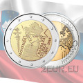 Sloveenia 2 eurot UNC 2014 – Celje Barbara kroonimise 600. aastapäev
