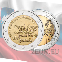Словения 2 евро UNC 2020 - 500 лет со дня рождения Adam Bohorič
