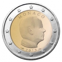 MONACO 2012 - 2 EURO PRINCE ALBERT II