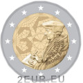 Läti 2 eurot UNC 2022 – 35 aastat Erasmust