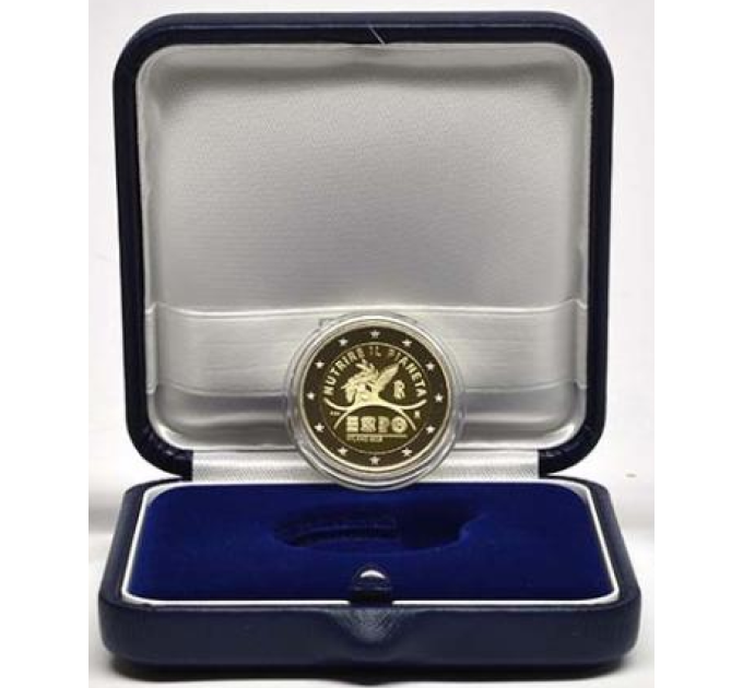 Itaalia 2 euro proof 2015 – Expo Milano