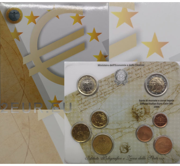 Itaalia Euro komplekt BU 2006