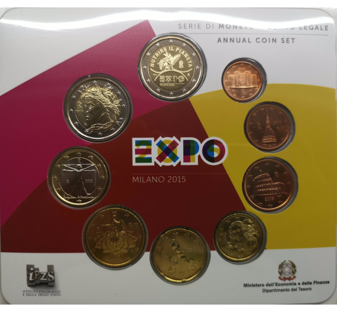 Itaalia Euro komplekt BU 2015