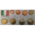  Itaalia euro komplekt UNC 2002