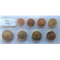  Itaalia euro komplekt UNC 2005