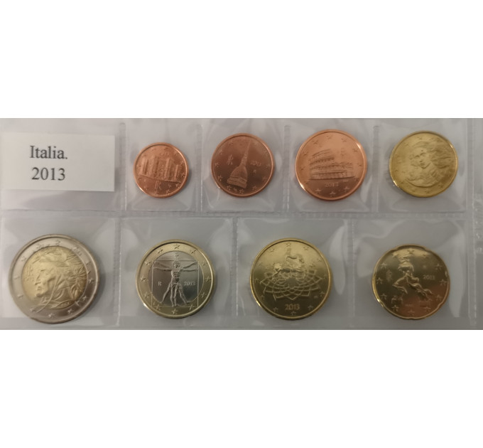  Itaalia euro komplekt UNC 2013
