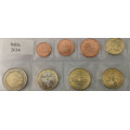  Itaalia euro komplekt UNC 2014