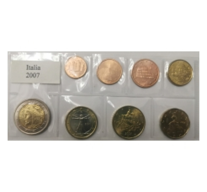  Itaalia euro komplekt UNC 2007