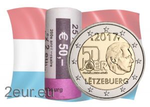 LUXEMBOURG 2 EURO 2017 - MILITARY SERVICEr