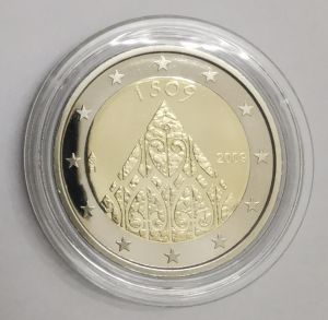 FINLAND 2 EURO 2009 - 200 YEARS OF CENTRAL GOVERNMENT INSTITUTIONS - PROOF