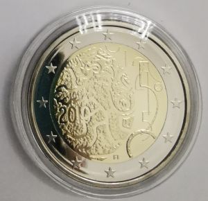 FINLAND 2 EURO 2010 - 150TH ANNIVERSARY OF FINNISH CURRENCY - PROOF
