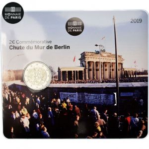 FRANCE 2 EURO 2019 - 30TH ANNIVERSARY OF THE FALL OF THE BERLIN WALL - C/C