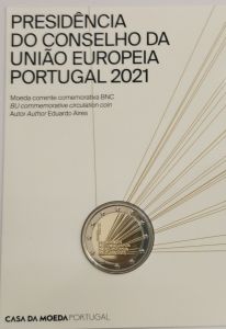 PORTUGAL 2 EURO 2021 - PORTUGUESE PRESIDENCY OF THE EUROPEAN UNION - C/C