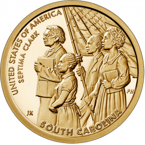 USA 1 Dollar 2020-D - South Carolina - Septima Poinsett Clark