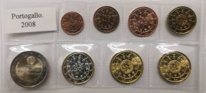 PORTUGAL 2008 - EURO COIN SET