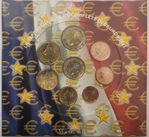 FRANCE 2003 - EURO COIN SET - BU