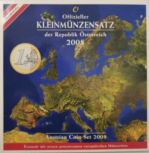 AUSTRIA 2008 - EURO COIN SET