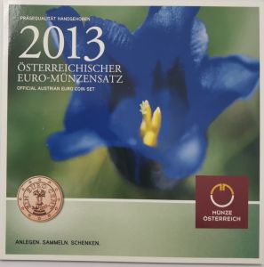 AUSTRIA 2013 - EURO COIN SET