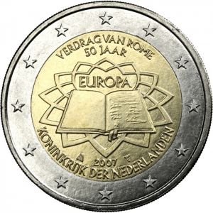 NETHERLANDS 2 EURO 2007 - TREATY OF ROME