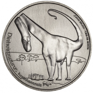 PORTUGAL 5 EURO 2021 - Dinheirosaurus Lourinhanensis