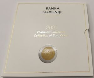 SLOVENIA 2021 - EURO COIN SET - PROOF