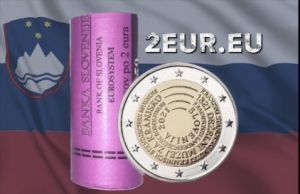 SLOVENIA 2 EURO 2021 - 200 years of the National Museum of Slovenia roll