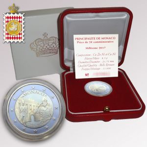 MONACO 2017 - 200 Years Since the Establishment of the Compagnie Des Carabiniers Du Prince - Proof