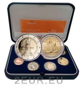 ITALY 2021 - EURO COIN SET - PROOF