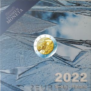 FINLAND 2 EURO 2022 - 35th anniversary of the Erasmus program - PROOF