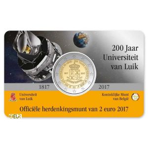 BELGIUM 2 EURO 2017 - 200TH ANNIVERSARY OF THE UNIVERSITY OF LIEGE - NL