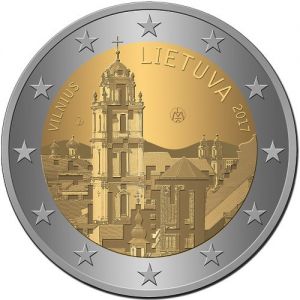 LITHUANIA 2 EURO 2017 - VILNIUS CAPITAL OF CULTURE