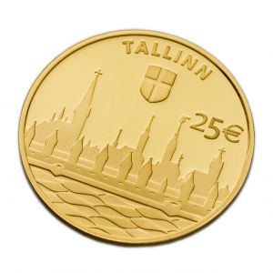ESTONIA 2017 - 25 EURO - HANSEATIC CITY OF TALLINN