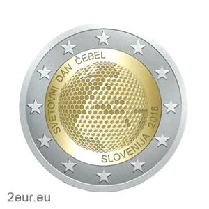 SLOVENIA 2 EURO 2018 - WORLD BEE DAY